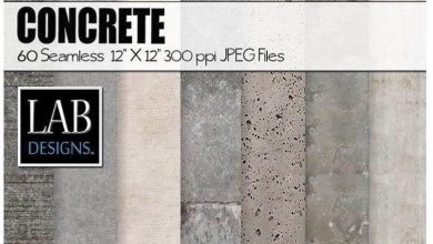 Creativemarket – 60 Seamless Concrete Textures