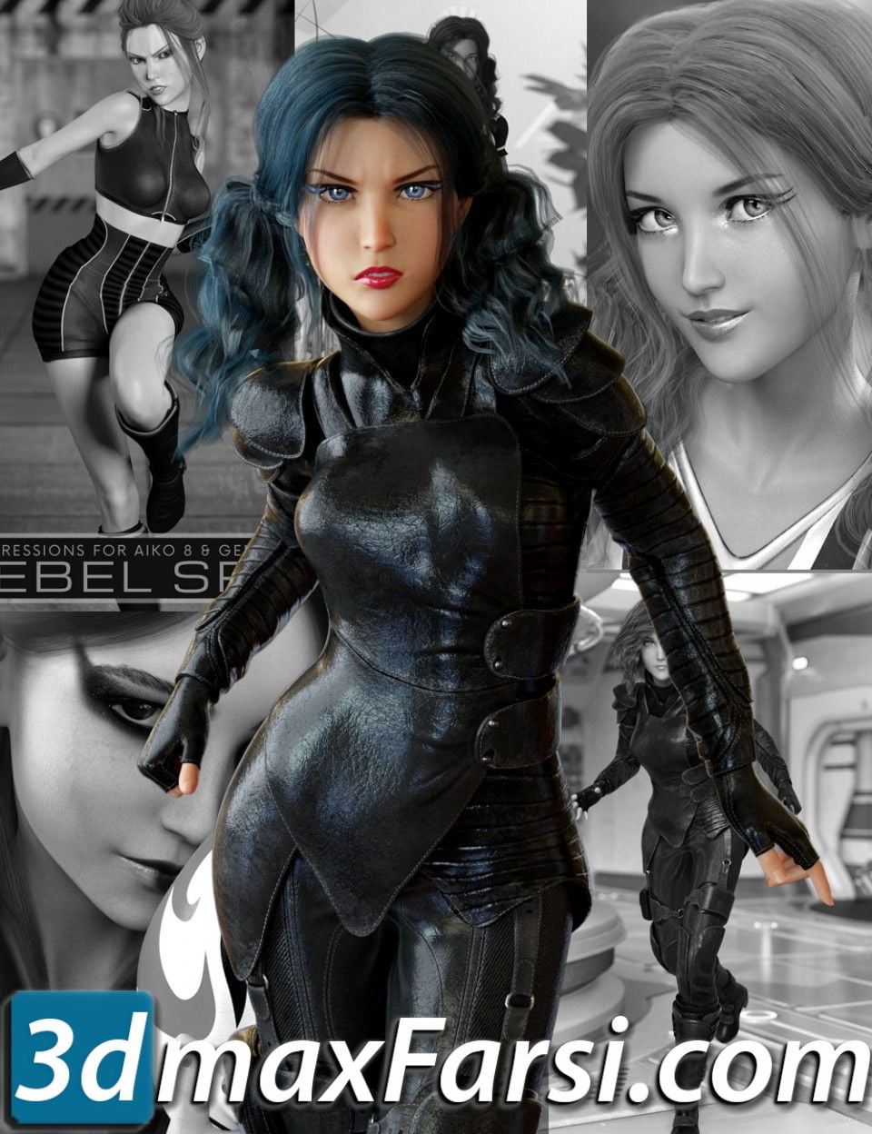 DAZ3D – Aiko 8 Pro Bundle free download