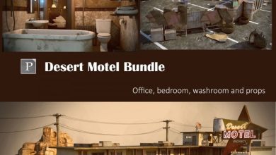 Daz3d, Desert Motel Bundle free download
