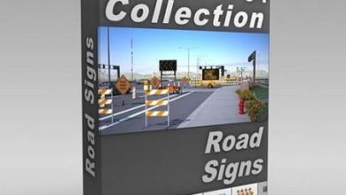 DigitalXModels – Volume 04 – Road Signs free download