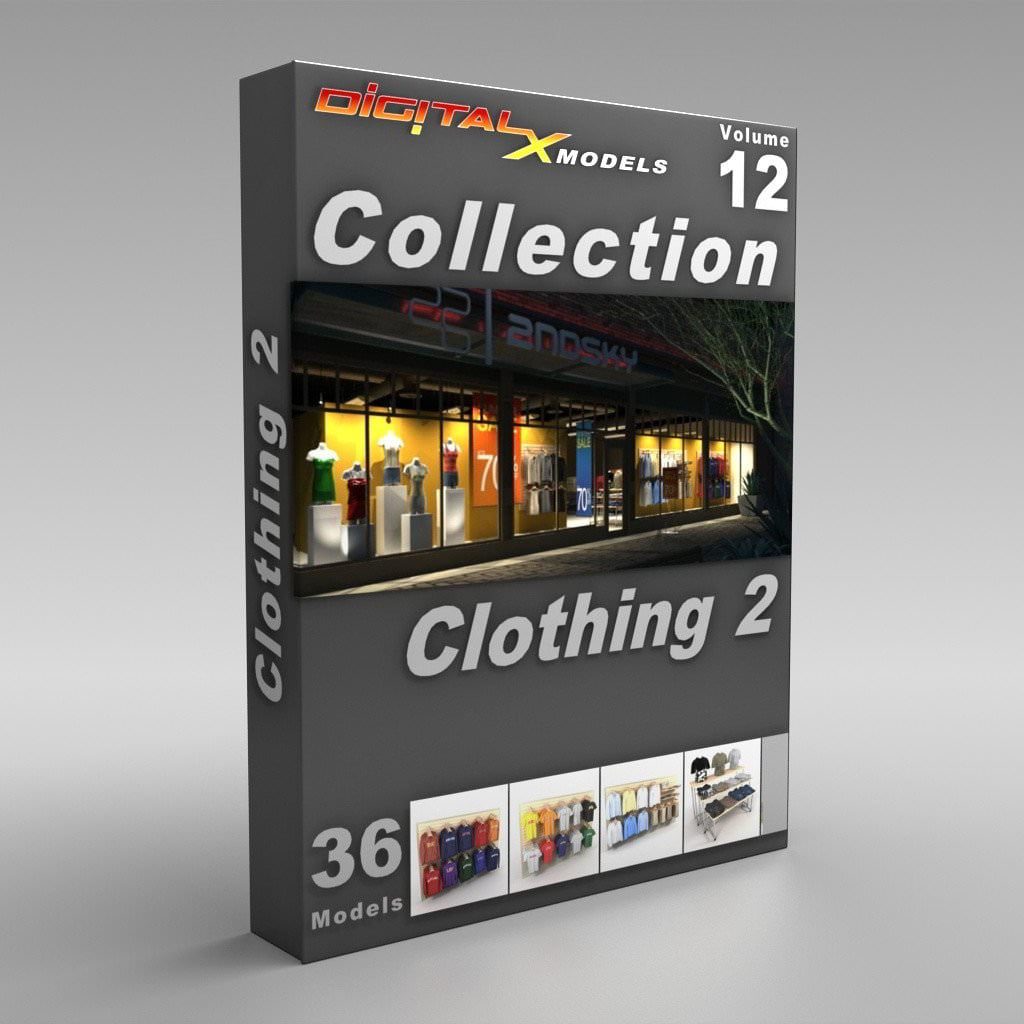 DigitalXModels – Volume 12: Clothing 2 free download