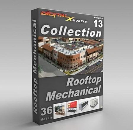 DigitalXModels – Volume 13: Rooftop mechanical free download