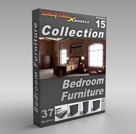 DigitalXModels – Volume 15 – Bedroom Furniture free download
