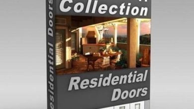 DigitalXModels – Volume 17 – Residential Doors free download