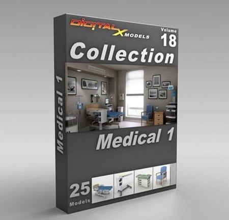 DigitalXModels – Volume 18 – Medical 1 free download
