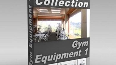 DigitalXModels – Volume 19 – Gym Equipment 1 free download