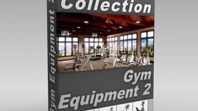 DigitalXModels – Volume 20 – Gym Equipment 2 free download
