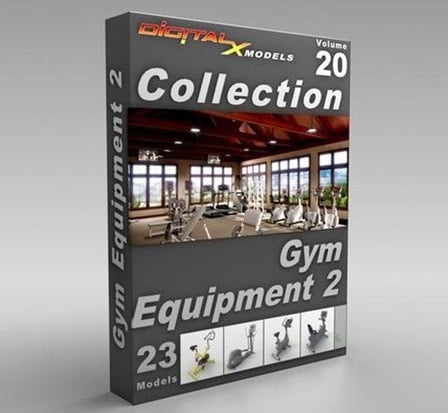 DigitalXModels – Volume 20 – Gym Equipment 2 free download