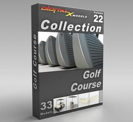 DigitalXModels – Volume 22 – Golf Course free download