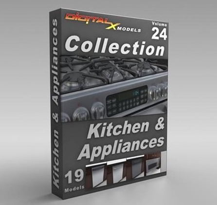 DigitalXModels – Volume 24 – Kitchen and Appliances free download