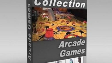 DigitalXModels – Volume 25 – Arcade Games free download