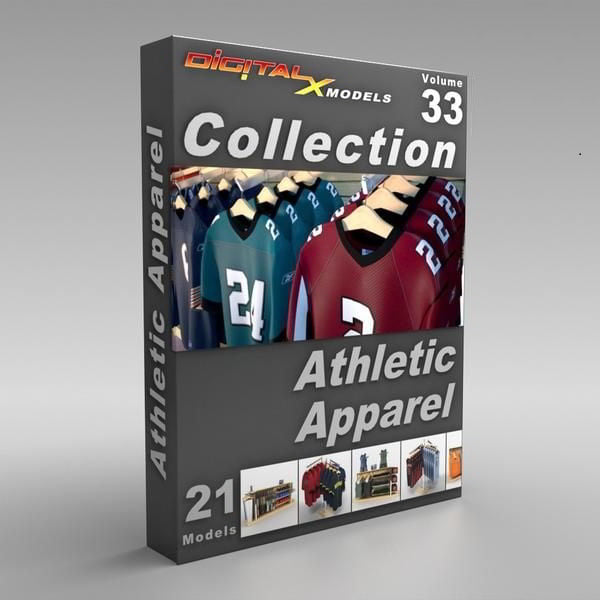 DigitalXModels – Volume 33 – Athletic Apparel free download