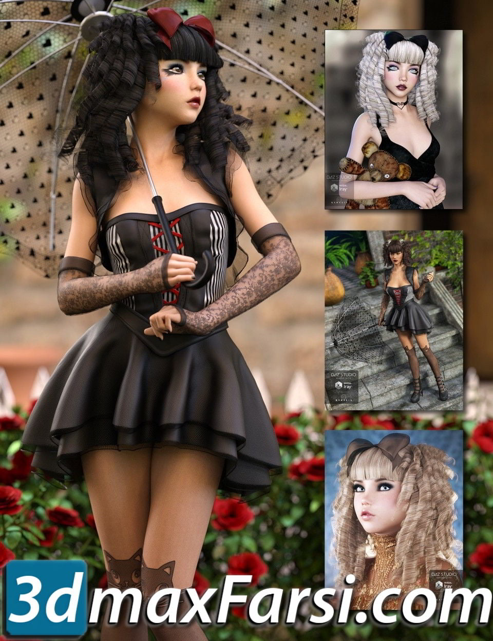 Daz3d, Goldie Locks Lolita Bundle free download