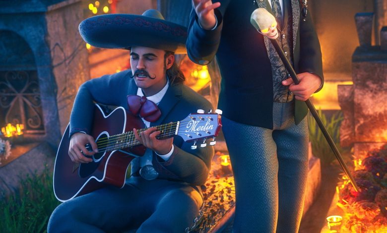 Daz3d, pablo 81 day of the dead bundle free download