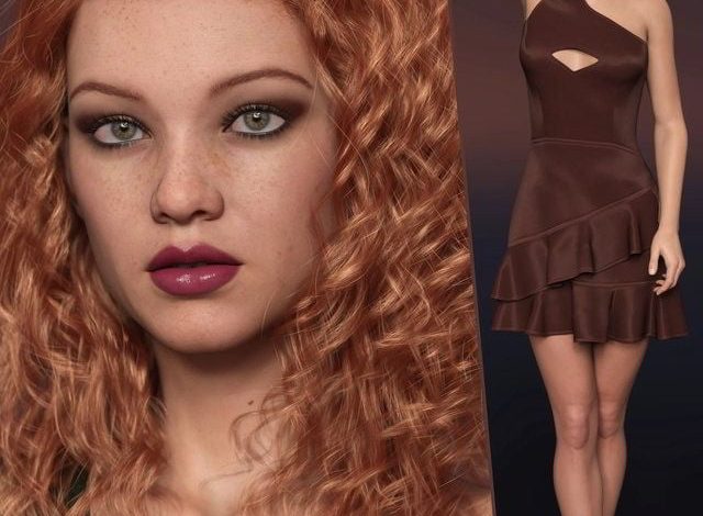 Daz3d, RY Norene Character and Hair Bundle free download