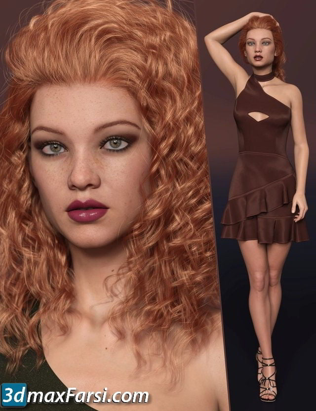Daz3d, RY Norene Character and Hair Bundle free download