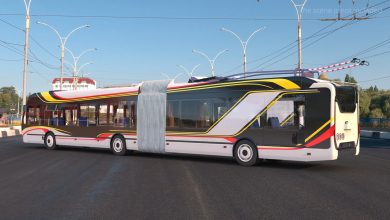 TURBOSQUID – Electric Hybrid Trolleybus
