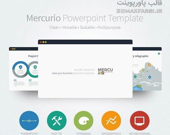 graphicriver Mercurio PowerPoint Presentation Template free download