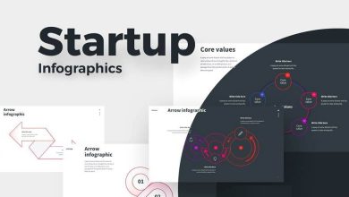 Creativemarket ShapeSlide STARTUP powerpoint infographics free download