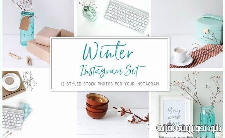 creativemarket Winter Instagram Set free download