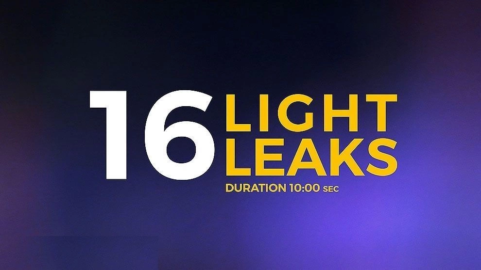 Motionarray : 16 Light Leaks Pack free download