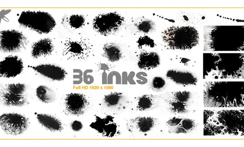 VideoHive : 36 Inks by Ultinato ( Motion Graphics: Transitions . Abstract) free download