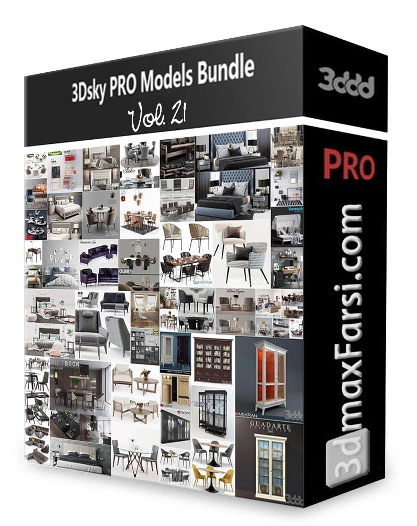 3DDD PRO models – Bundle 21 free download