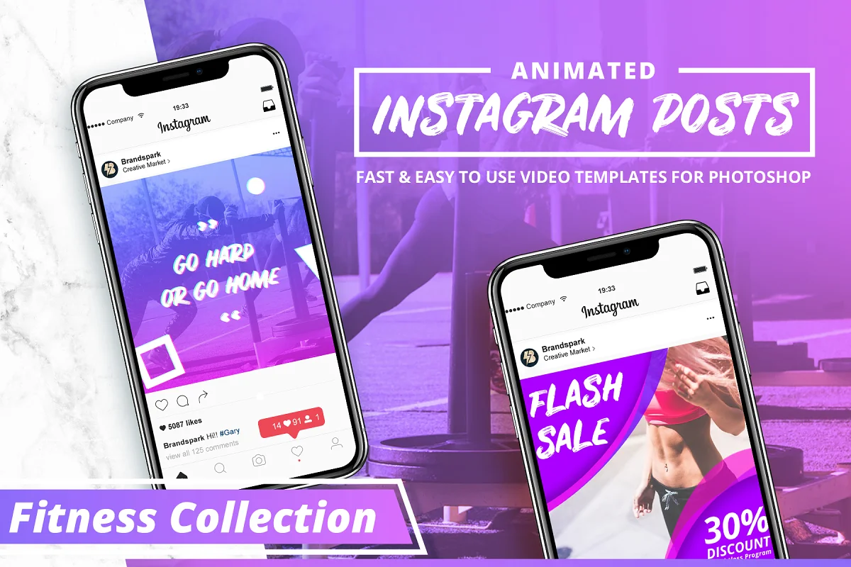 Creativemarket Animated - Instagram Modern Posts free download