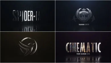 Videohive – Cinematic Hero Logo (Logo Stings . Abstract)