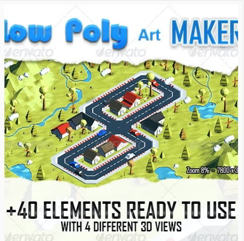 graphicriver Low Poly Art Maker free download