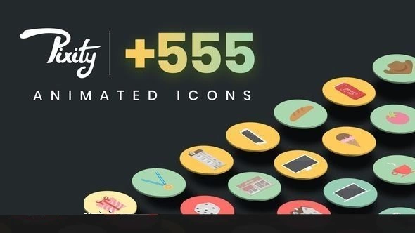 VideoHive : Pixity Animated Icons for Premiere Pro free download