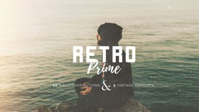 creativemarket : Retro Prime Collection PS Actions free download