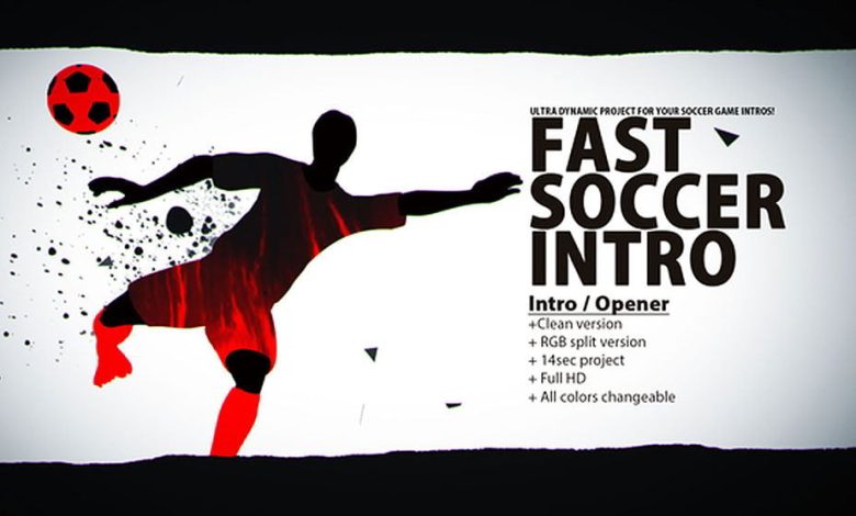 videohive : Fast Soccer Intro free download