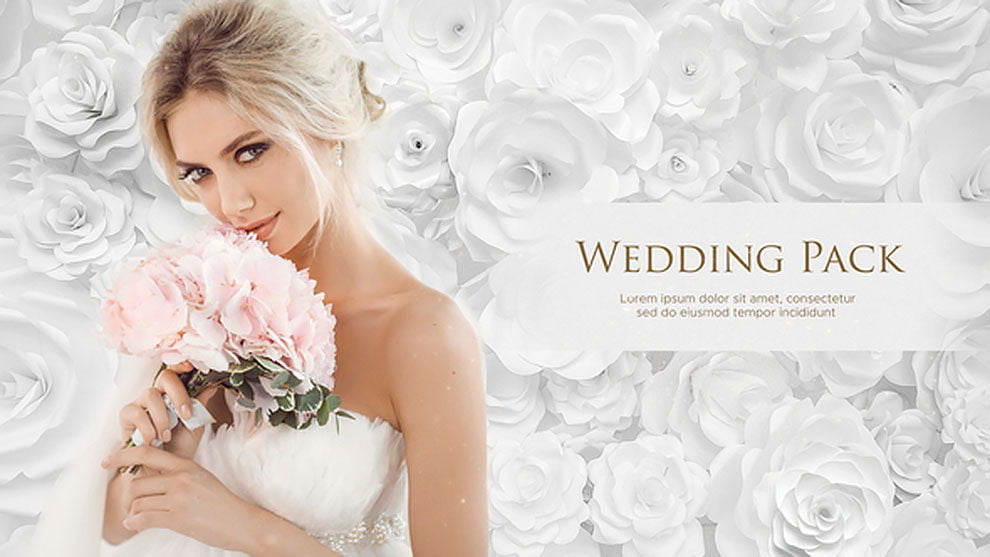 videohive : Wedding Pack – White Roses free download