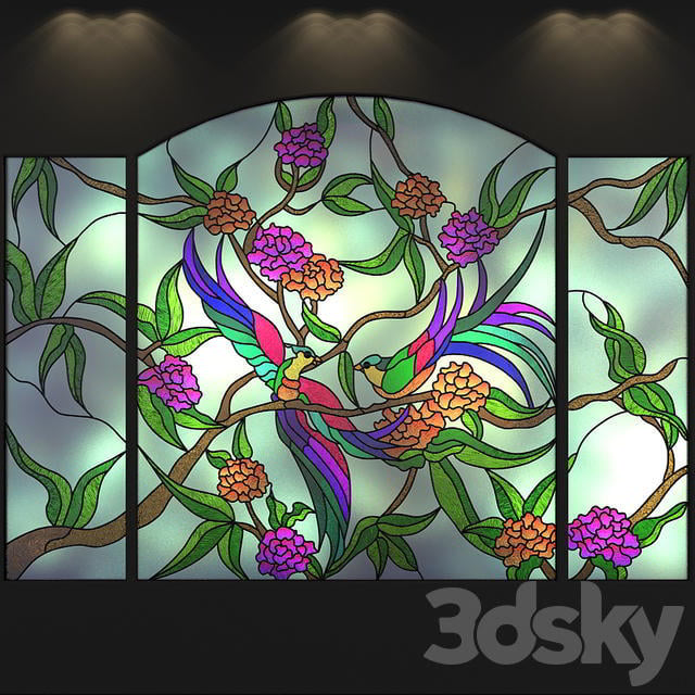 Pro 3DSky – Stained BIRDS free download