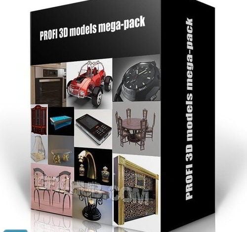 3DSky PROFI 3D models mega-pack free download