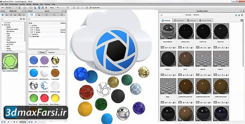 keyshot cloud library materials for rendering free download
