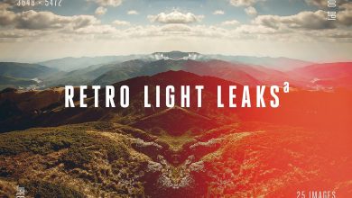 Creativemarket - Retro Light Leaks 25 free download