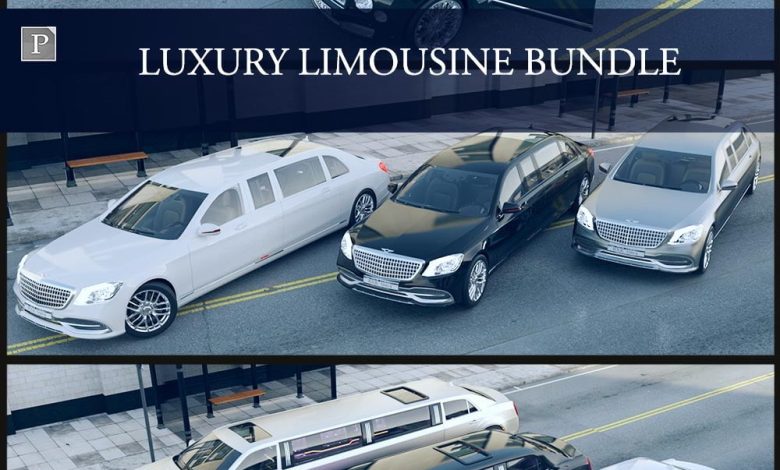 Daz3d – Luxury Limousine Bundle free download