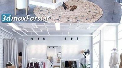 Fashion Shop 10 Interior Scene