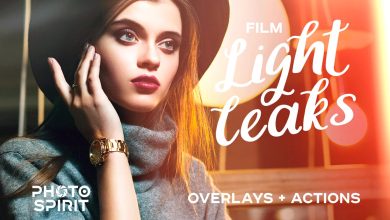 Film Light Leaks Effects – Overlays And Actions free download