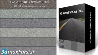 HQ Asphalt Textures Bundle – 181 High Quality textures for CG workers free download