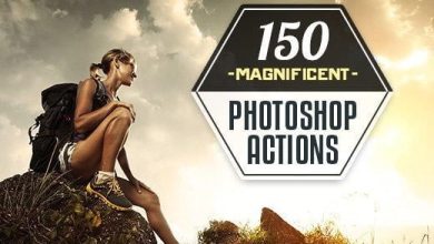 inkydeals - 150 magnificent photoshop actions free download