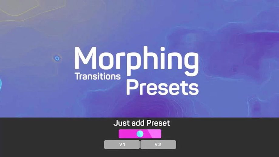Motion Array Morphing Transitions Presets 3dmaxfarsi