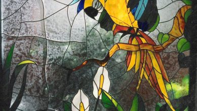 Pro 3DSky – Birds stained glass Tiffany free download
