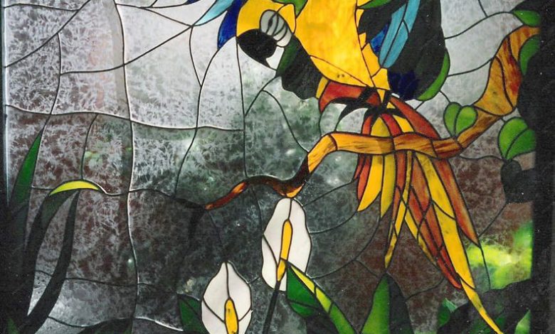 Pro 3DSky – Birds stained glass Tiffany free download