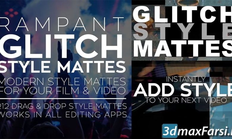 Rampant Design – Glitch Style Mattes free download