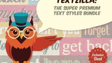 inkydeals – The Super Premium Text Styles Bundle free download