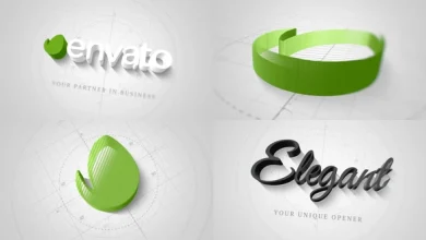 videohive – Technical Elegant Logo 3D Opener By Achna free download