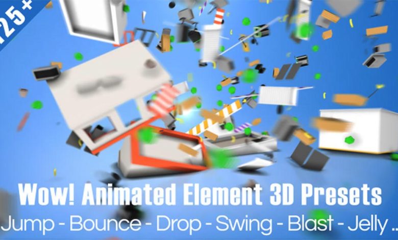 Videohive – Wow! Dynamic Element 3D Presets (bellatrixcorp) free download